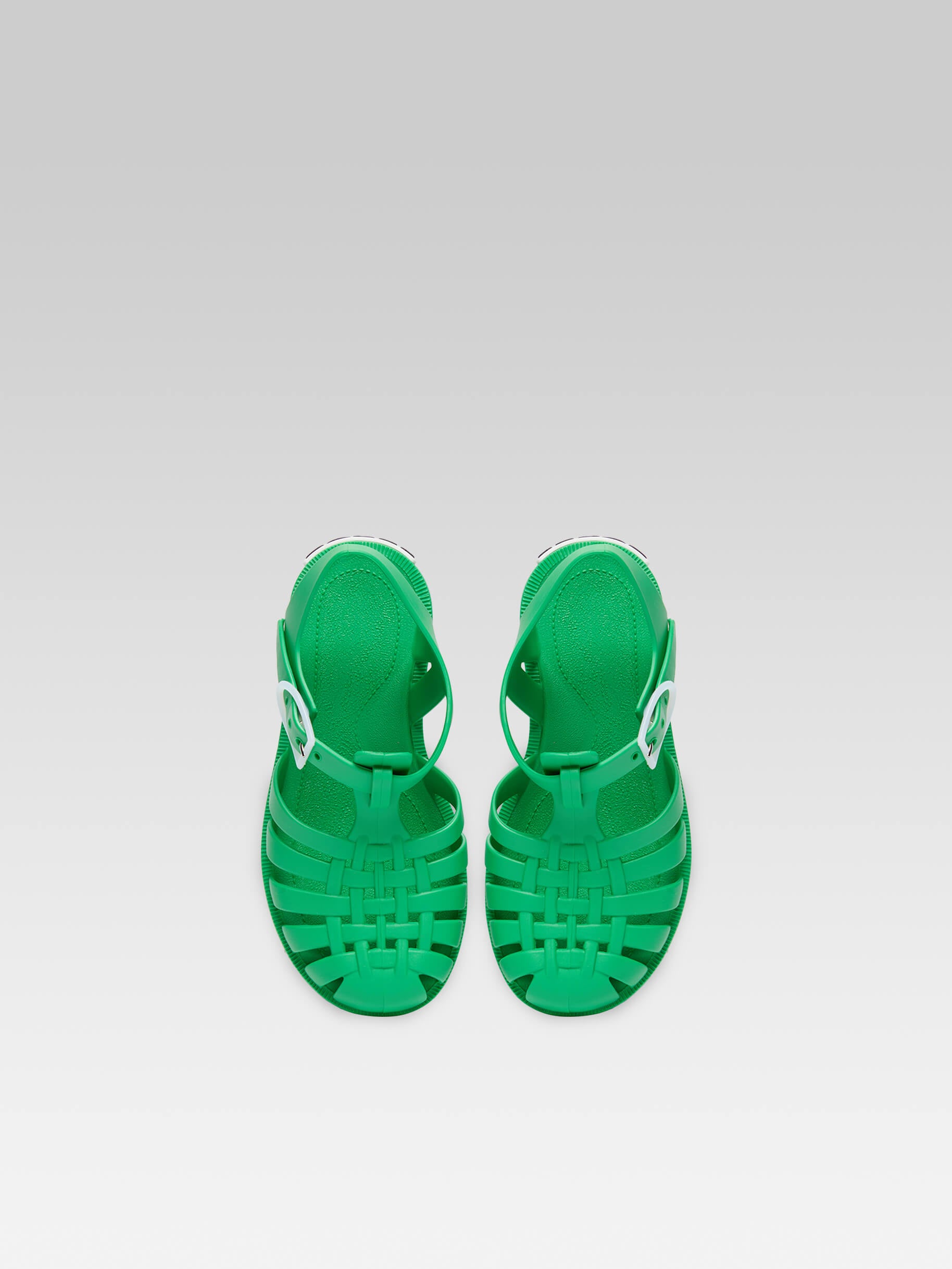 Petite Meduse - Sandales plastique vert - Image numéro 4