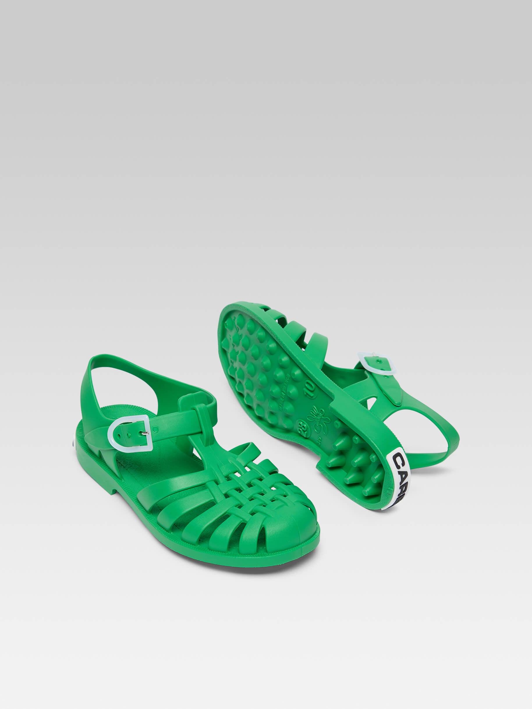 Petite Meduse - Sandales plastique vert - Image numéro 5