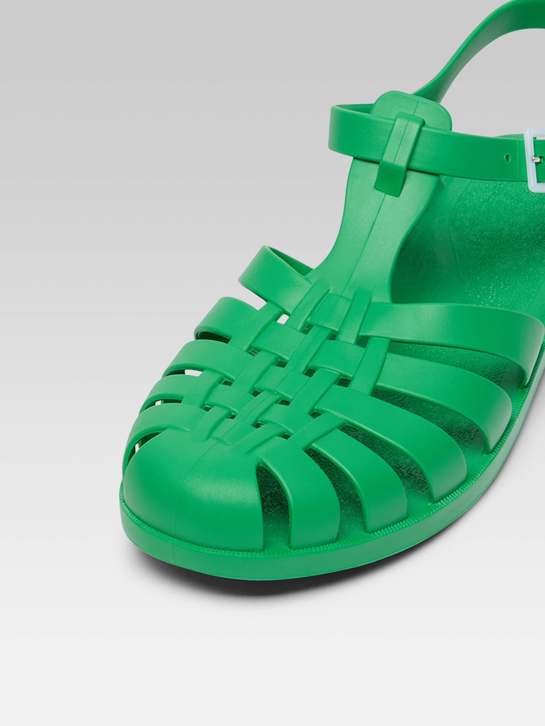 Meduse - Green plastic sandals - Image number 2