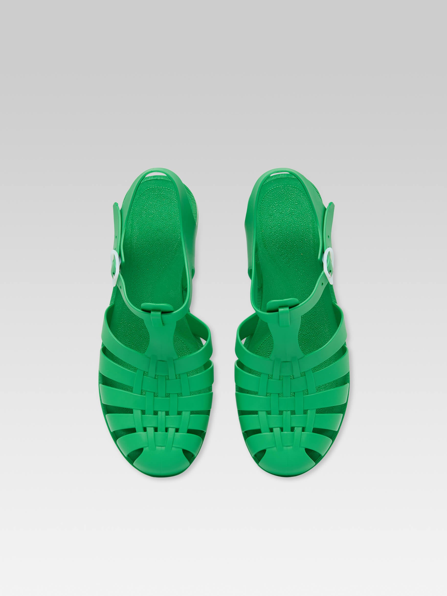 Meduse - Green plastic sandals - Image number 4