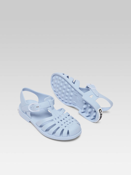 Little Meduse - Horizon blue plastic sandals - Image number 5