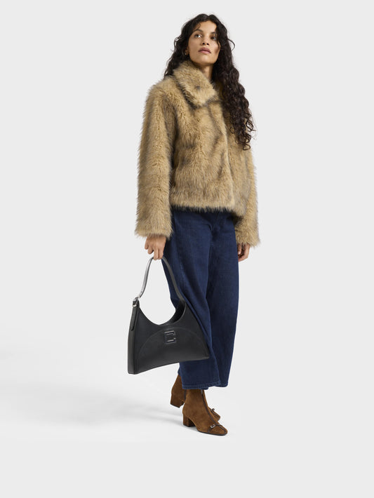 Start - Brown suede ankle boots with patent straps  - Image number 3