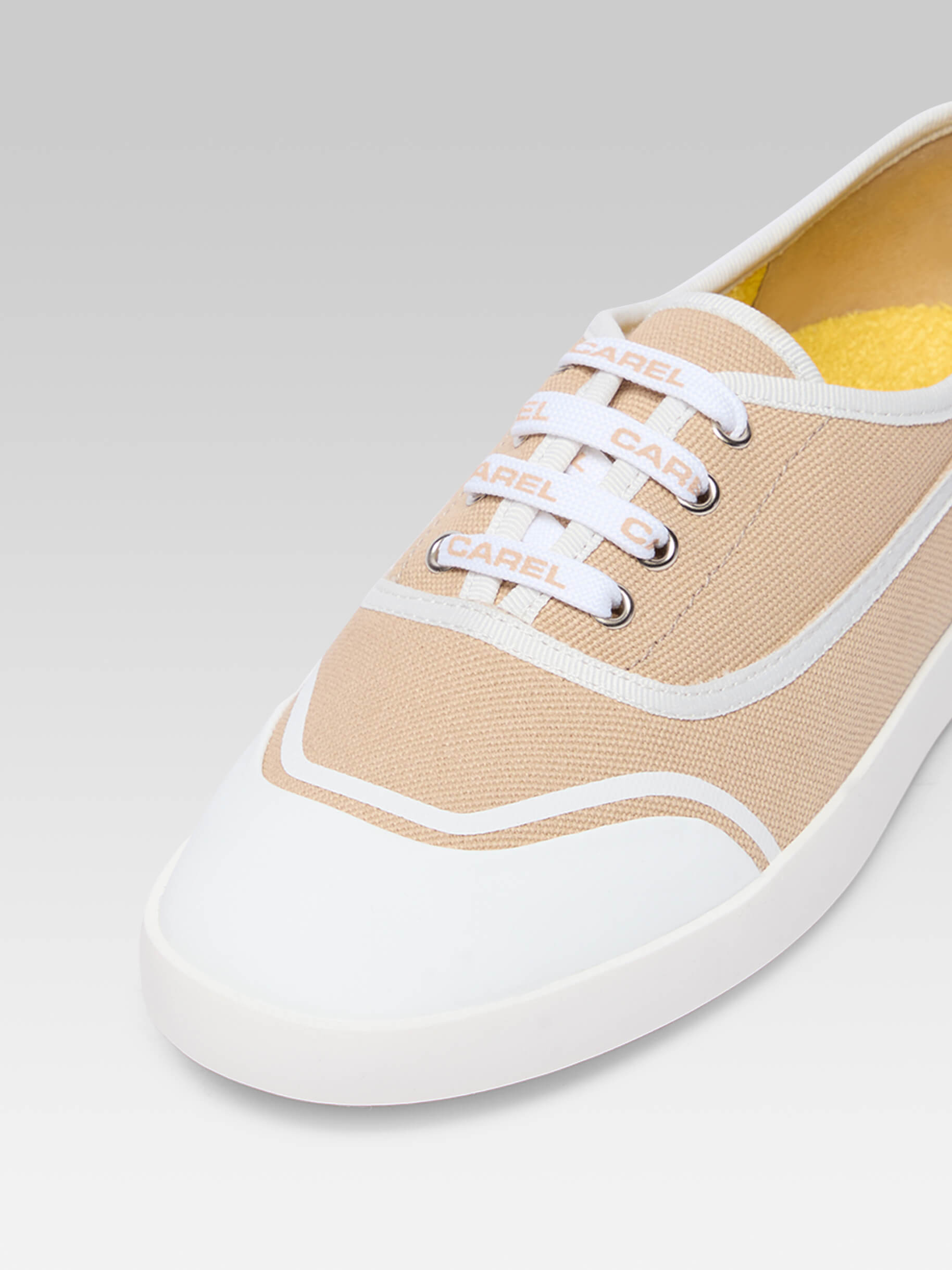 スニーカー CAREL PARIS Women Sneakers BASKINA orange Women's Designer Sneakers | Carel Paris