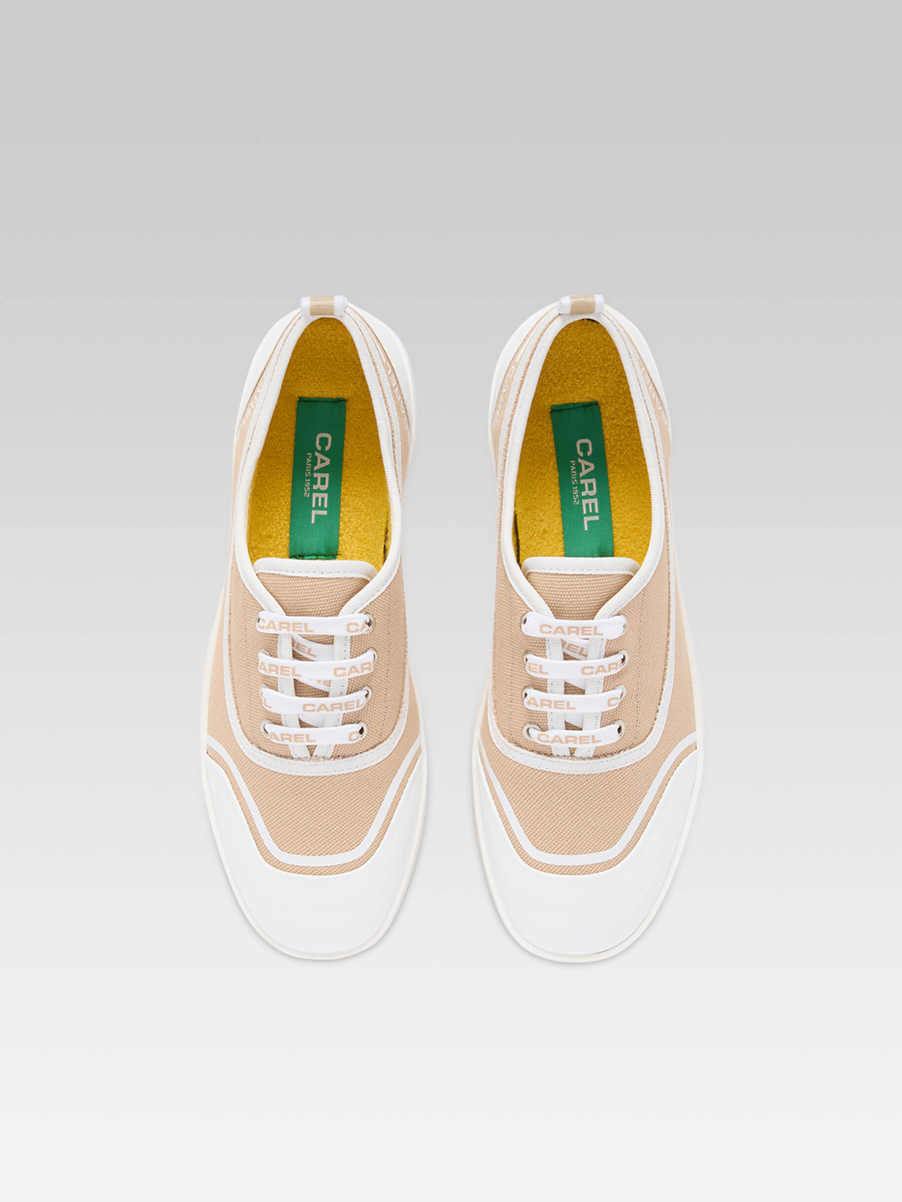 スニーカー CAREL PARIS Women Sneakers BASKINA orange Women's Designer Sneakers | Carel Paris