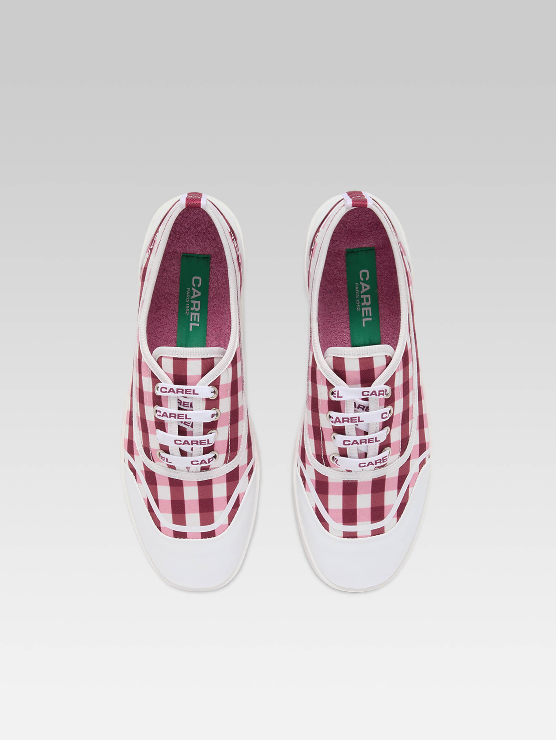 スニーカー CAREL PARIS Women Sneakers BASKINA orange Women's Designer Sneakers | Carel Paris