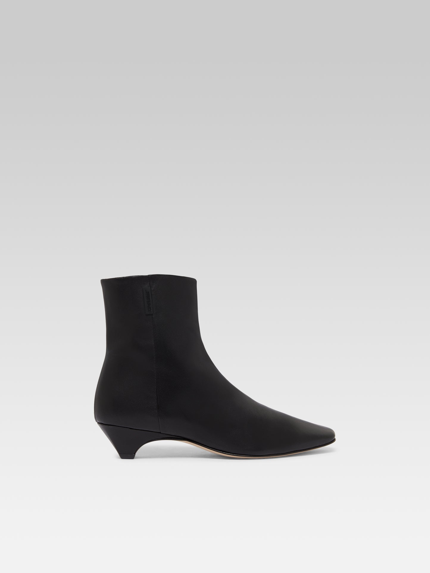 Monica - Bottines cuir noir