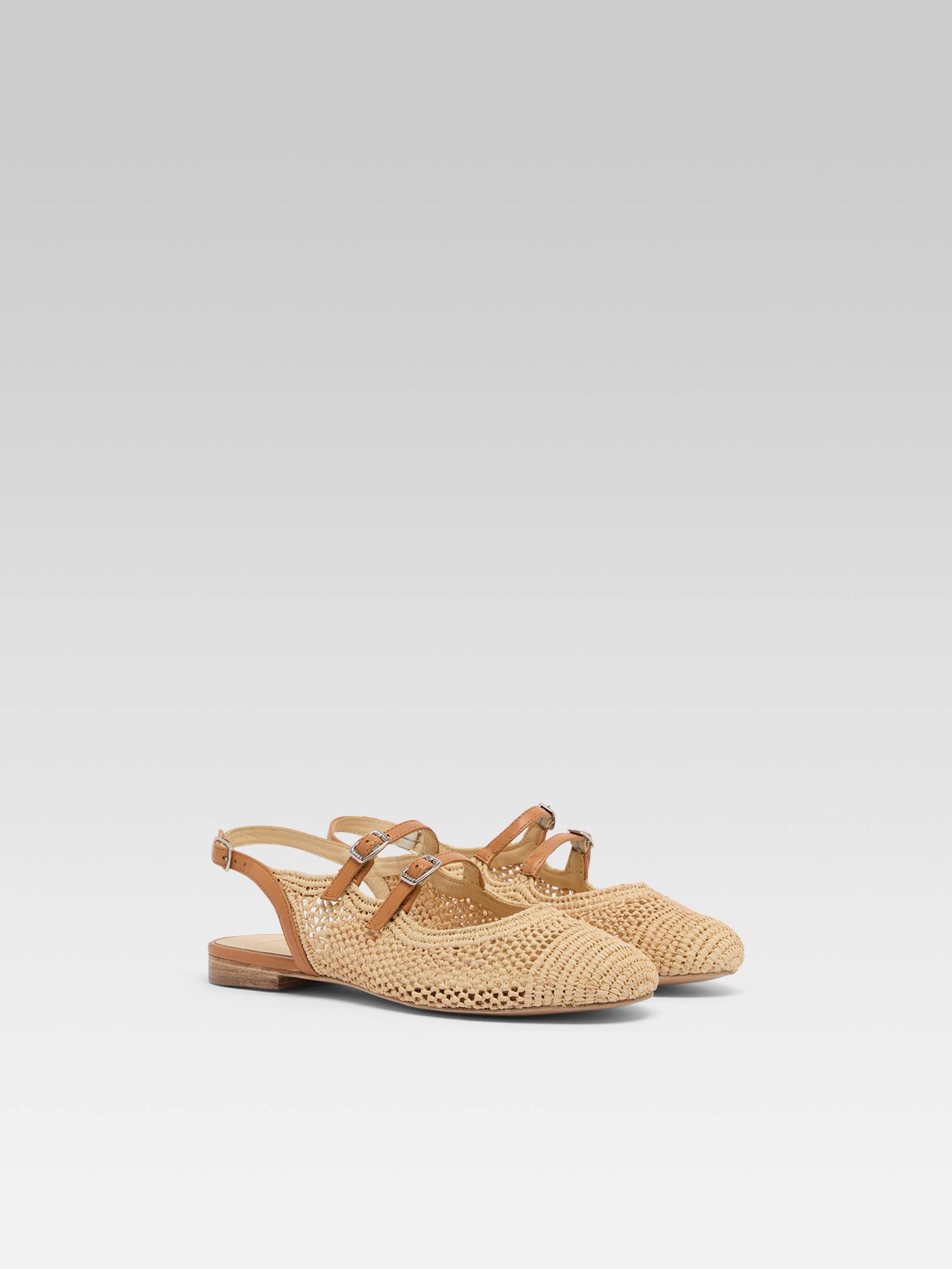 Balma - babies raphia naturel