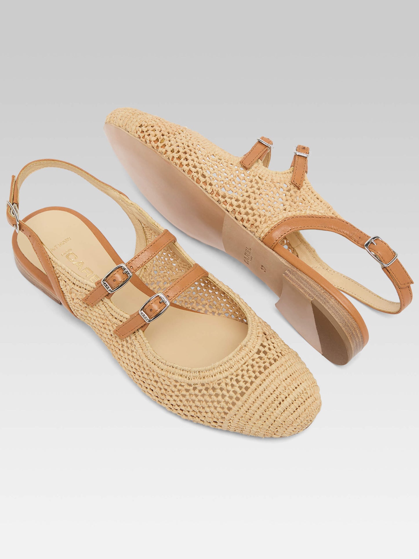 Balma - babies raphia naturel