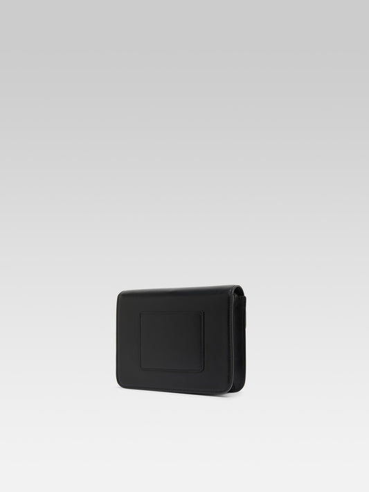 Mini Sorbonne - Sac cuir noir upcyclé - Image numéro 4