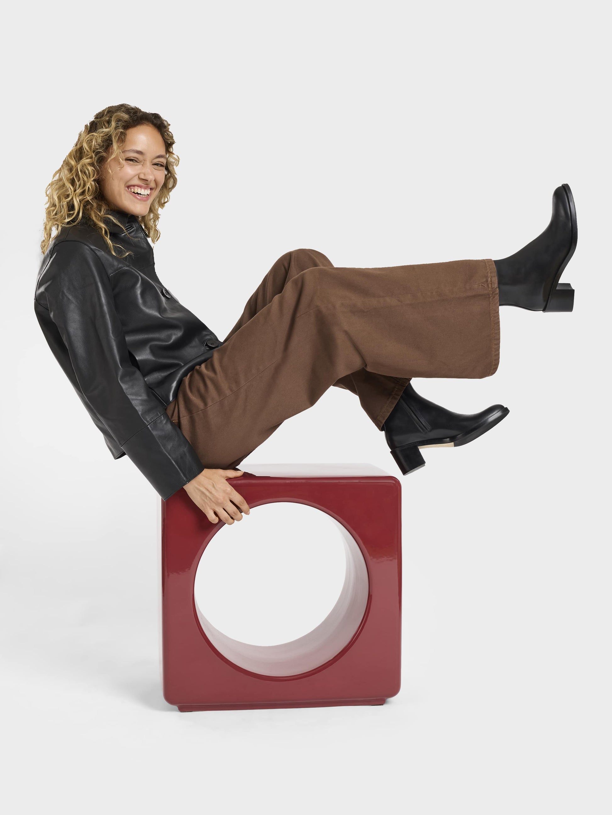 Bristol - Bottines cuir noir - Image numéro 3