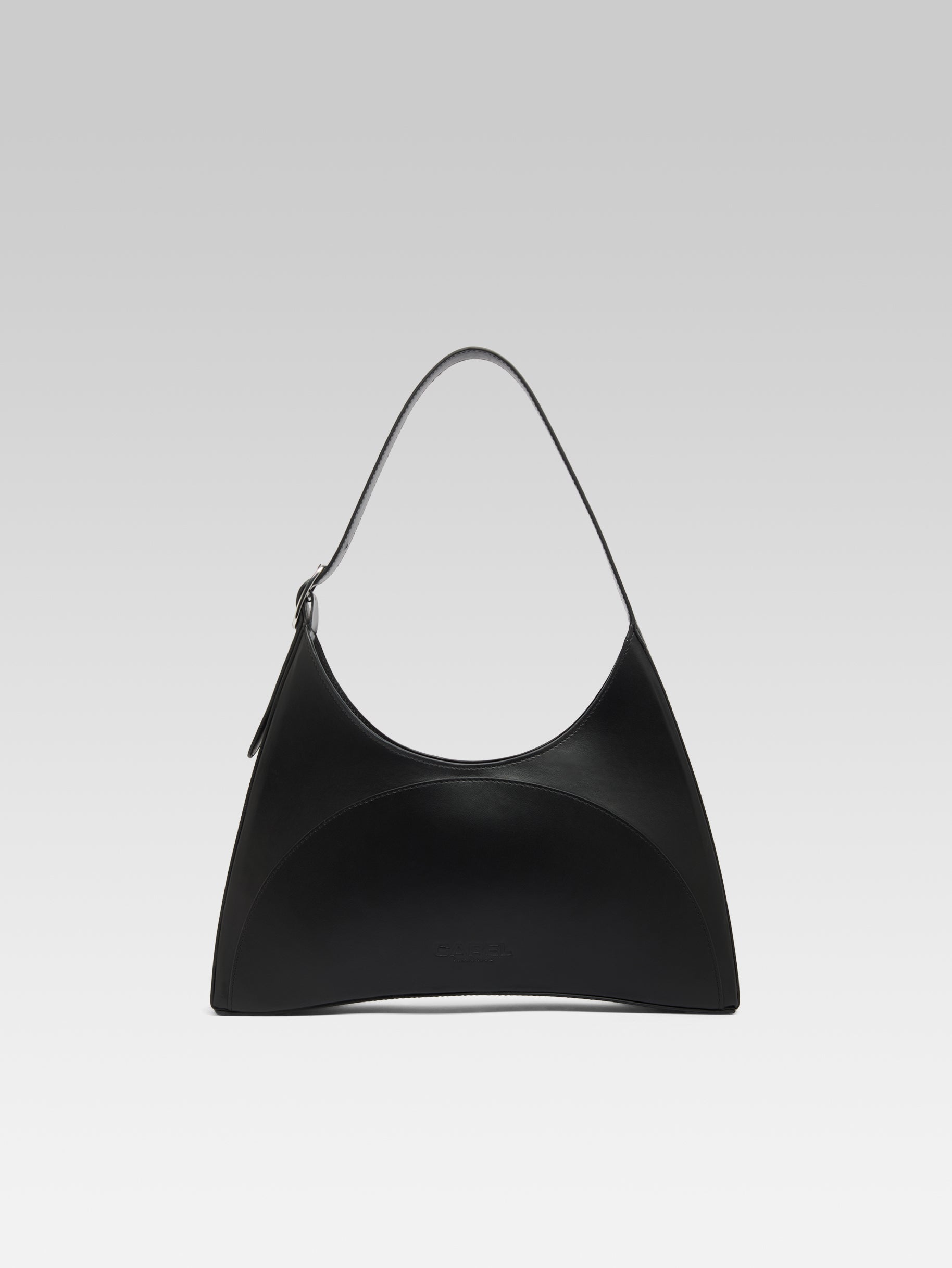 Concorde - Sac épaule cuir noir - Image numéro 5