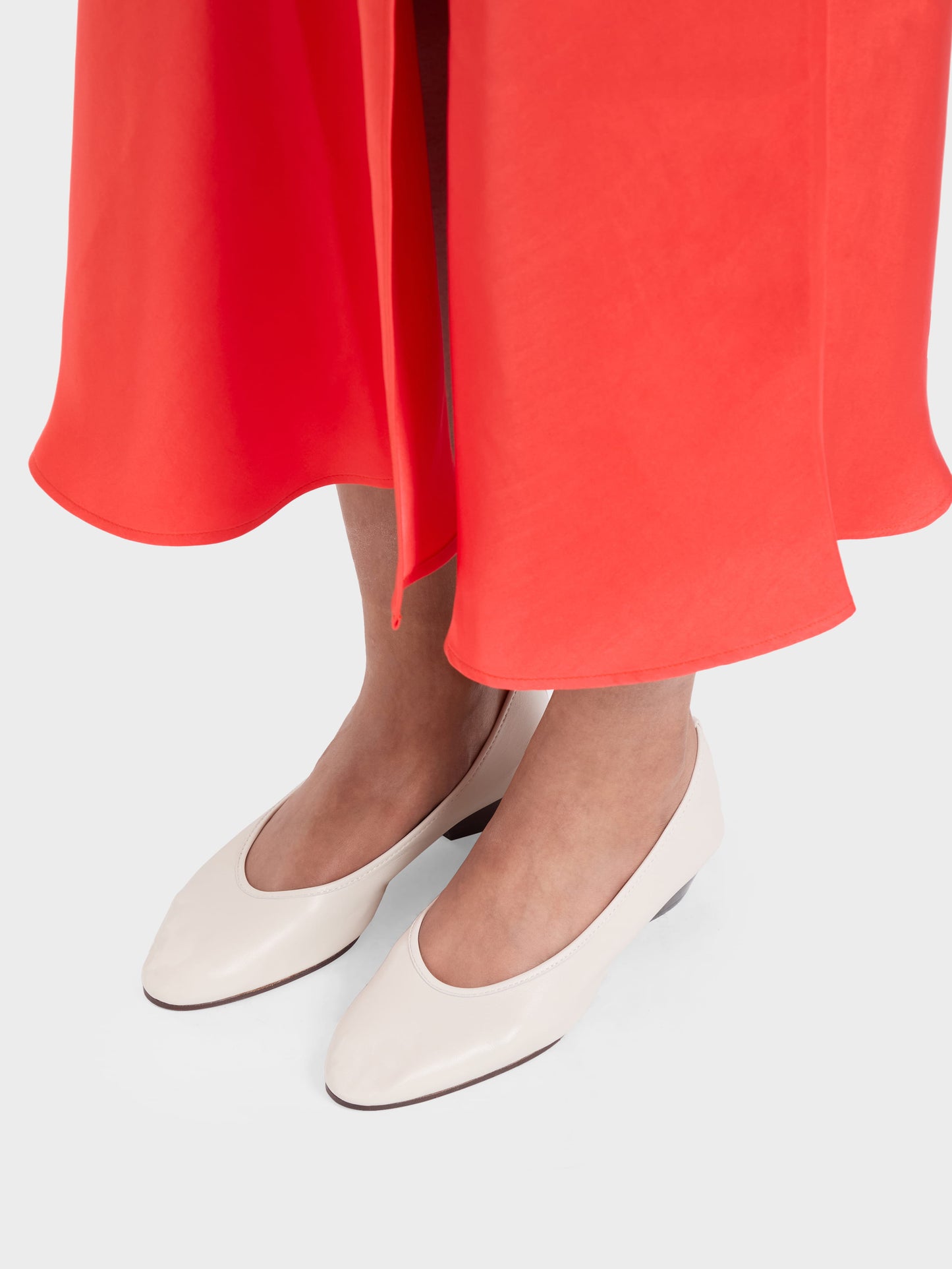 Carlotta - Ballerines cuir ivoire