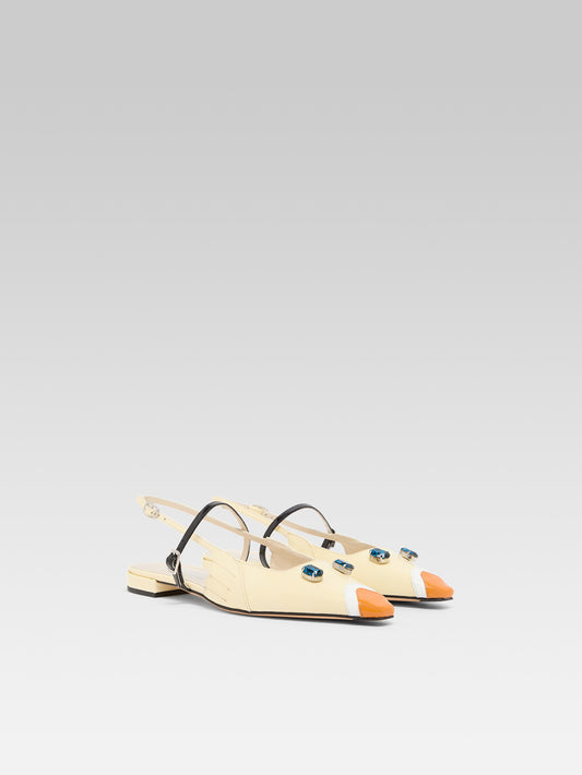 Pigeon P - Butter Patent Leather Slingback - Image number 2