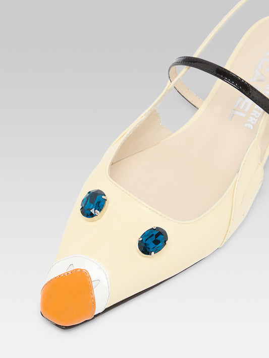 Pigeon P - Butter Patent Leather Slingback - Image number 4