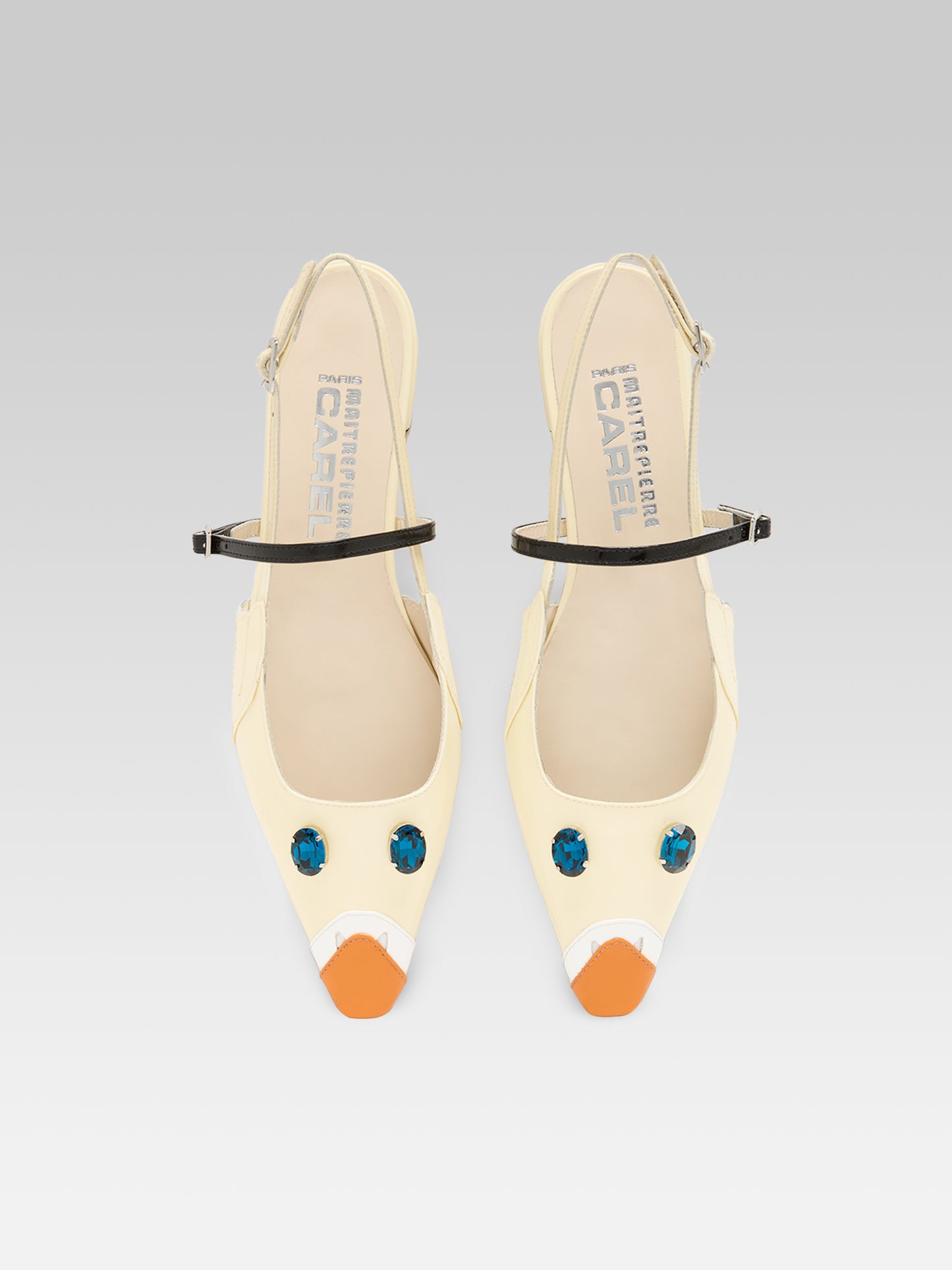 Pigeon P - Butter Patent Leather Slingback