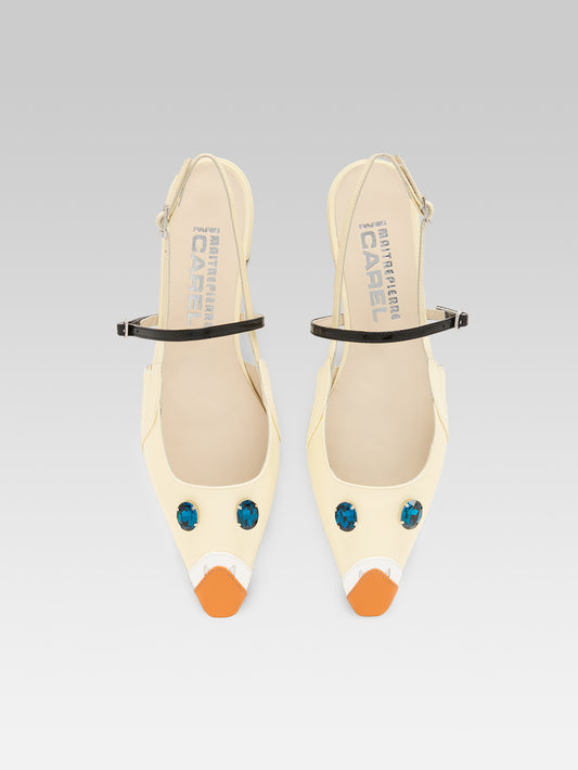 Pigeon P - Butter Patent Leather Slingback - Image number 5