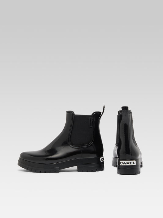 Splash - Bottines de pluie noir - Image numéro 4