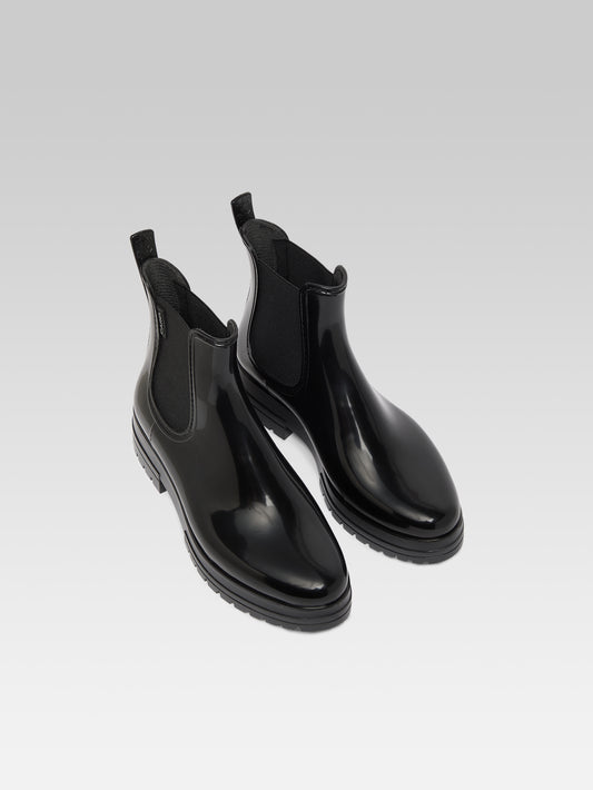 Splash - Bottines de pluie noir - Image numéro 5