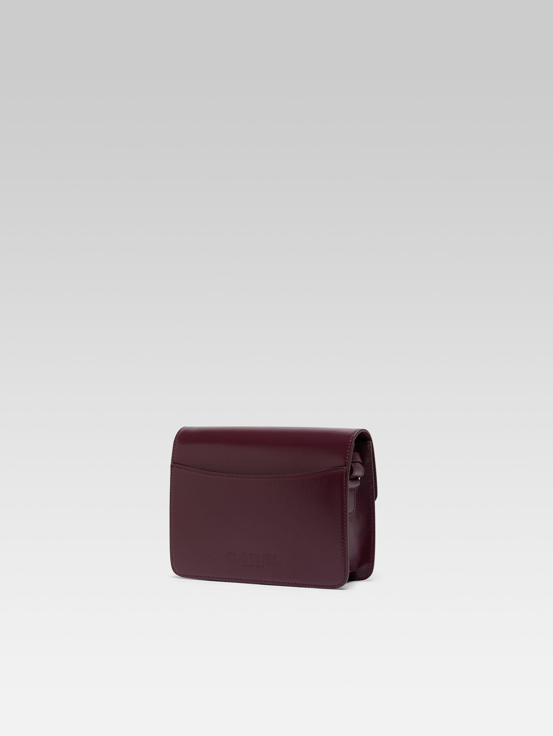 Mabillon - Sac cuir aubergine - Image numéro 3