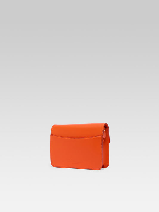 Mabillon - Orange upcycled leather bag - Image number 3