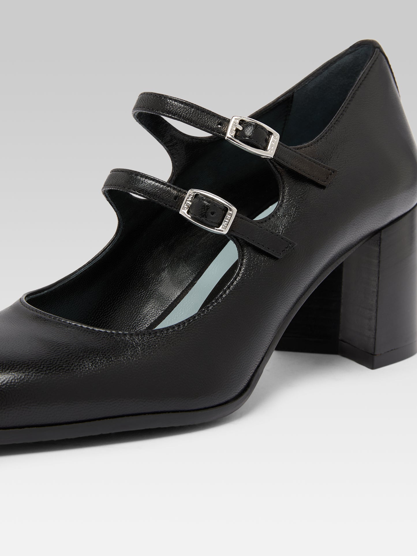 Alice flex - Escarpins babies cuir noir