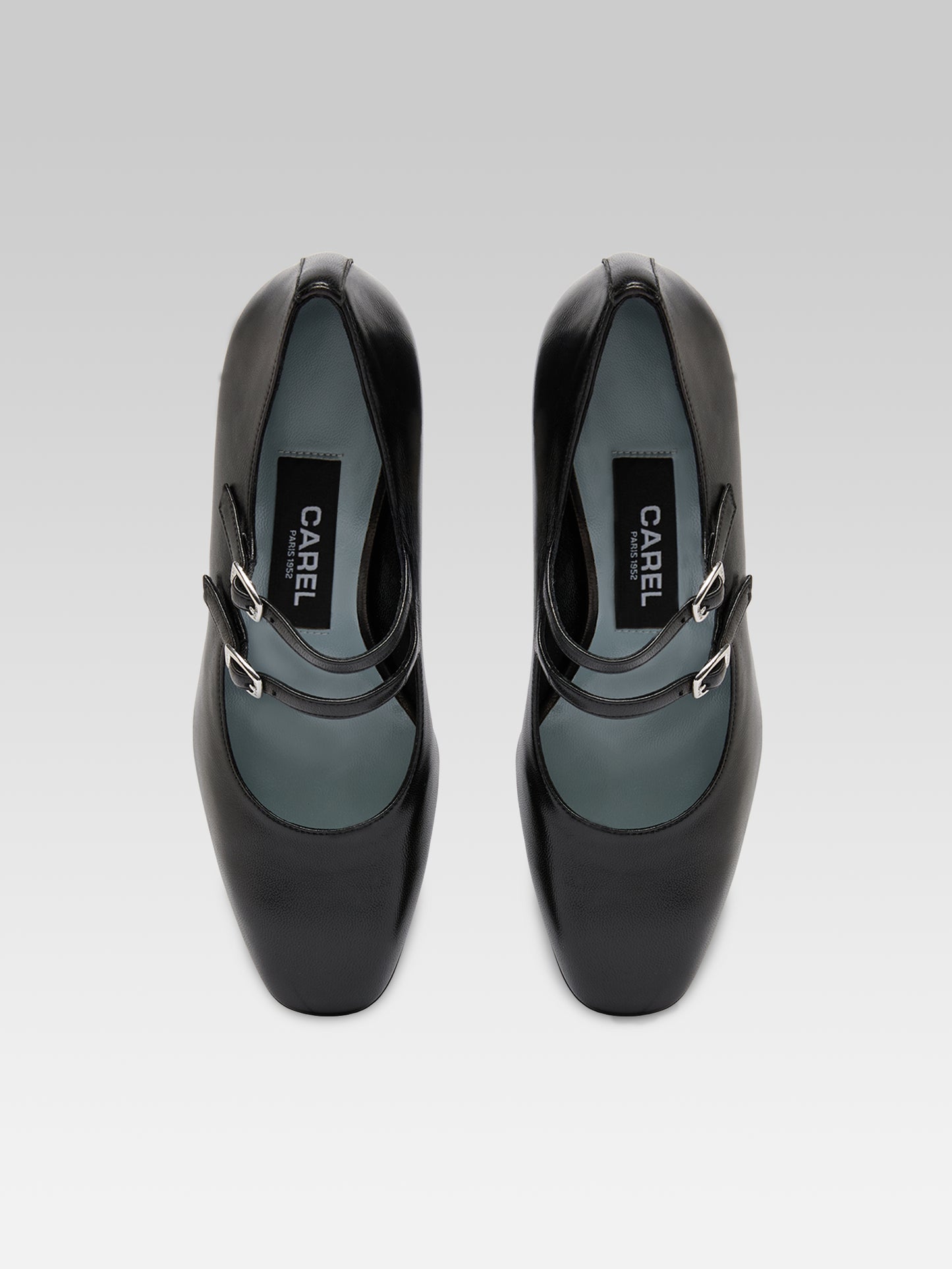 Alice flex - Escarpins babies cuir noir