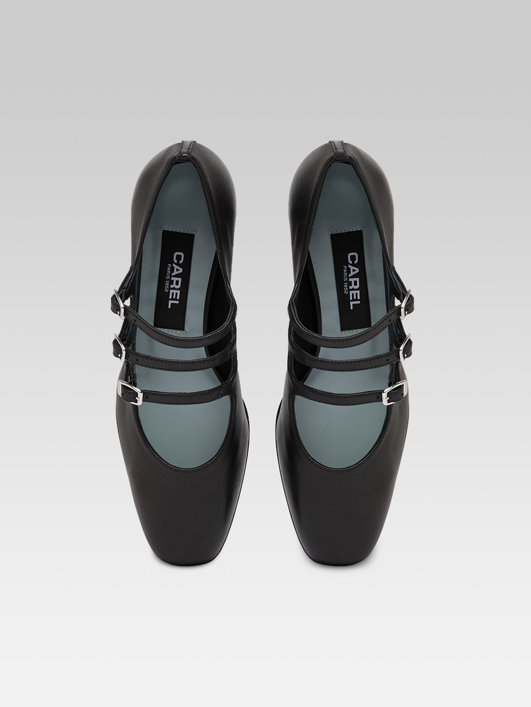 Kina s - Escarpins babies cuir noir - Image numéro 4