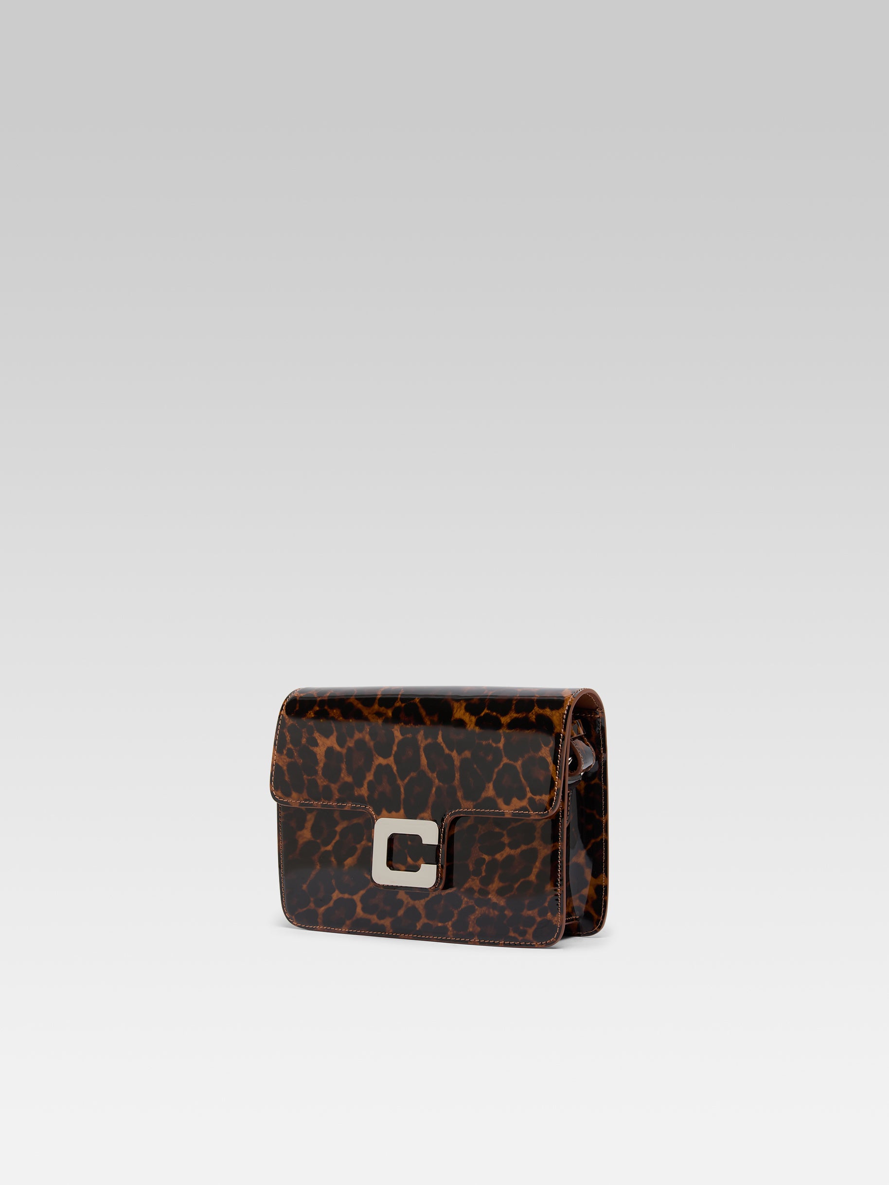 Mabillon - Sac cuir verni léopard - Image numéro 4