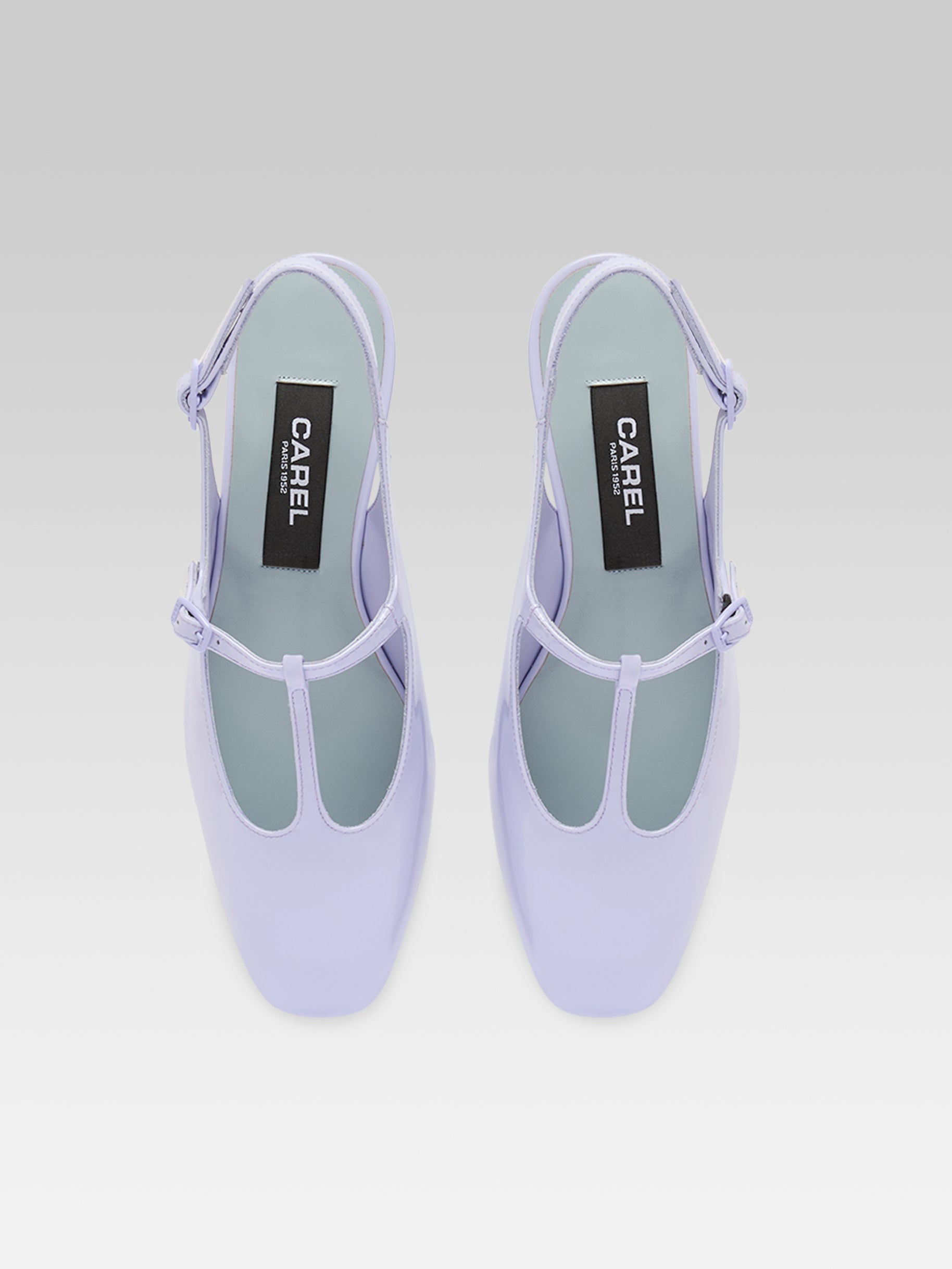 Prune - Slingbacks cuir verni lilas - Image numéro 4