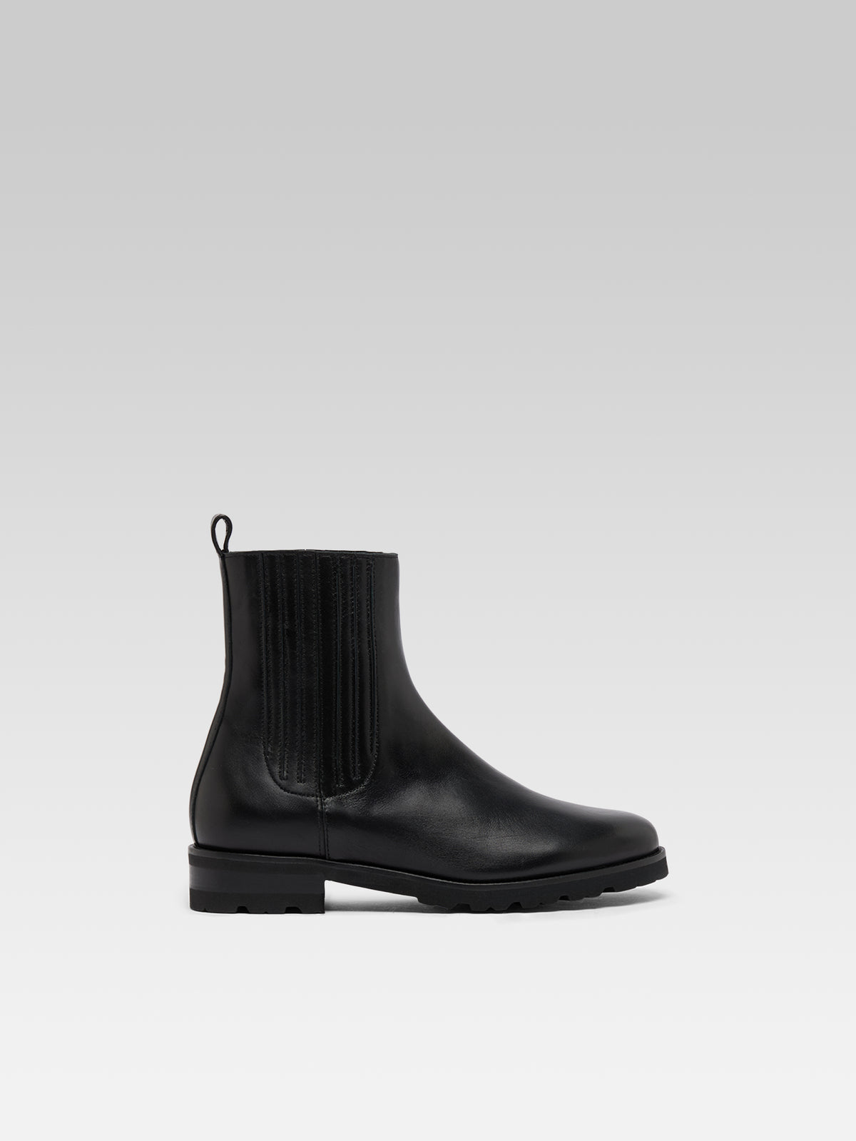 Chouchou - Bottines cuir noir