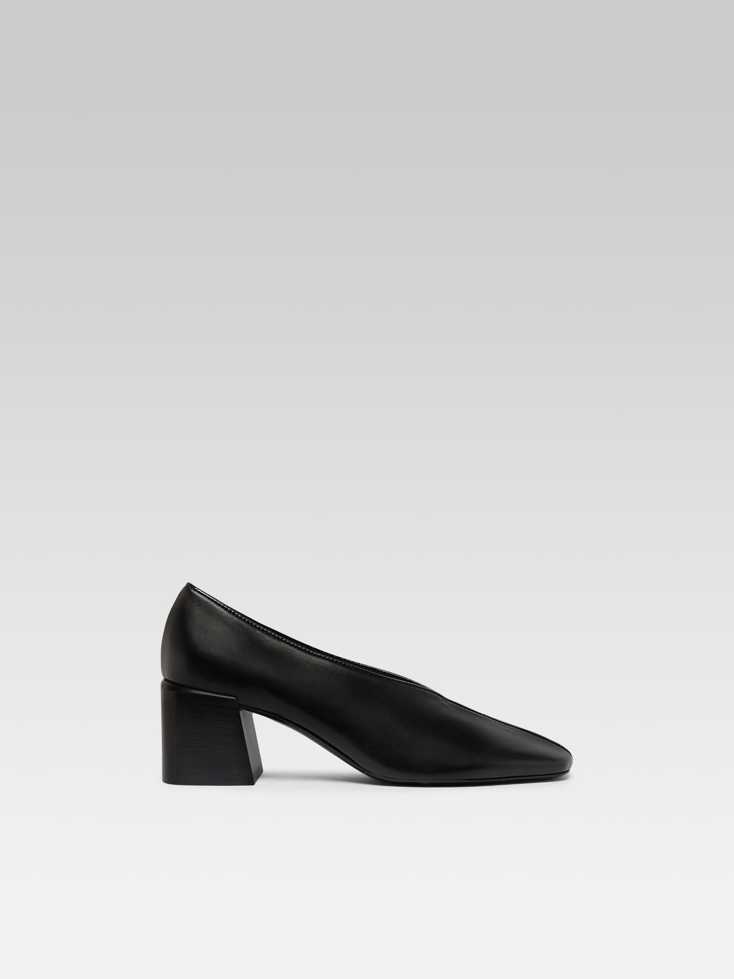 Aurora - Escarpins cuir noir
