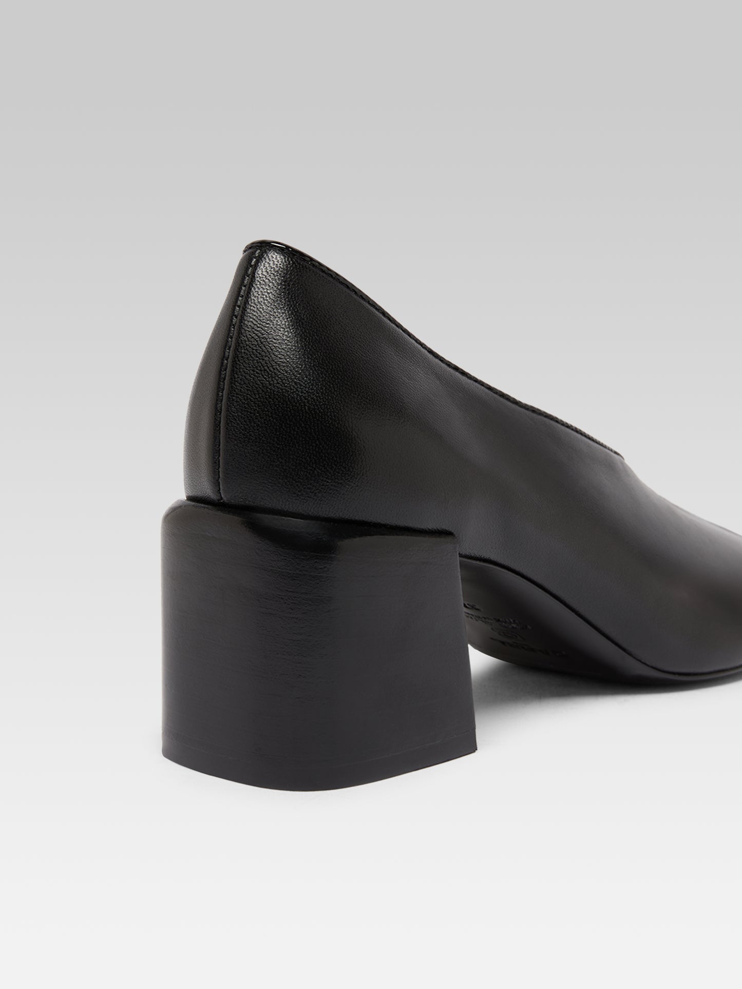 Aurora - Escarpins cuir noir