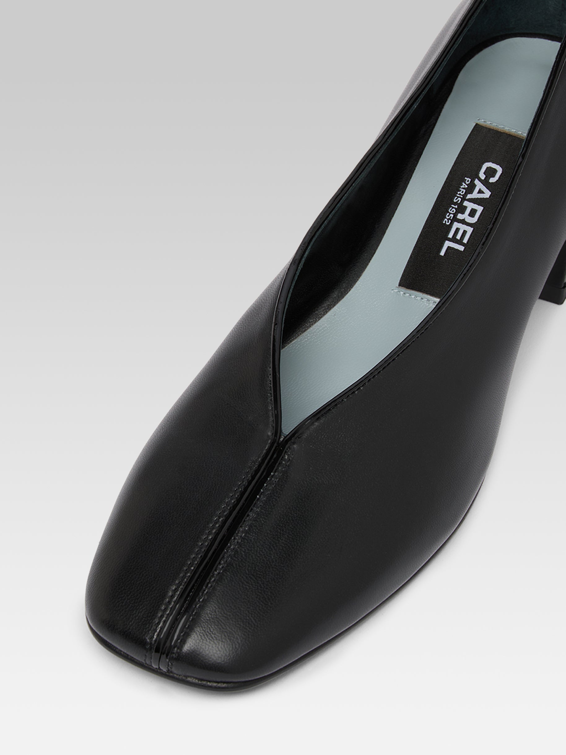 Giulia - Ballerines cuir verni noir - Image numéro 3