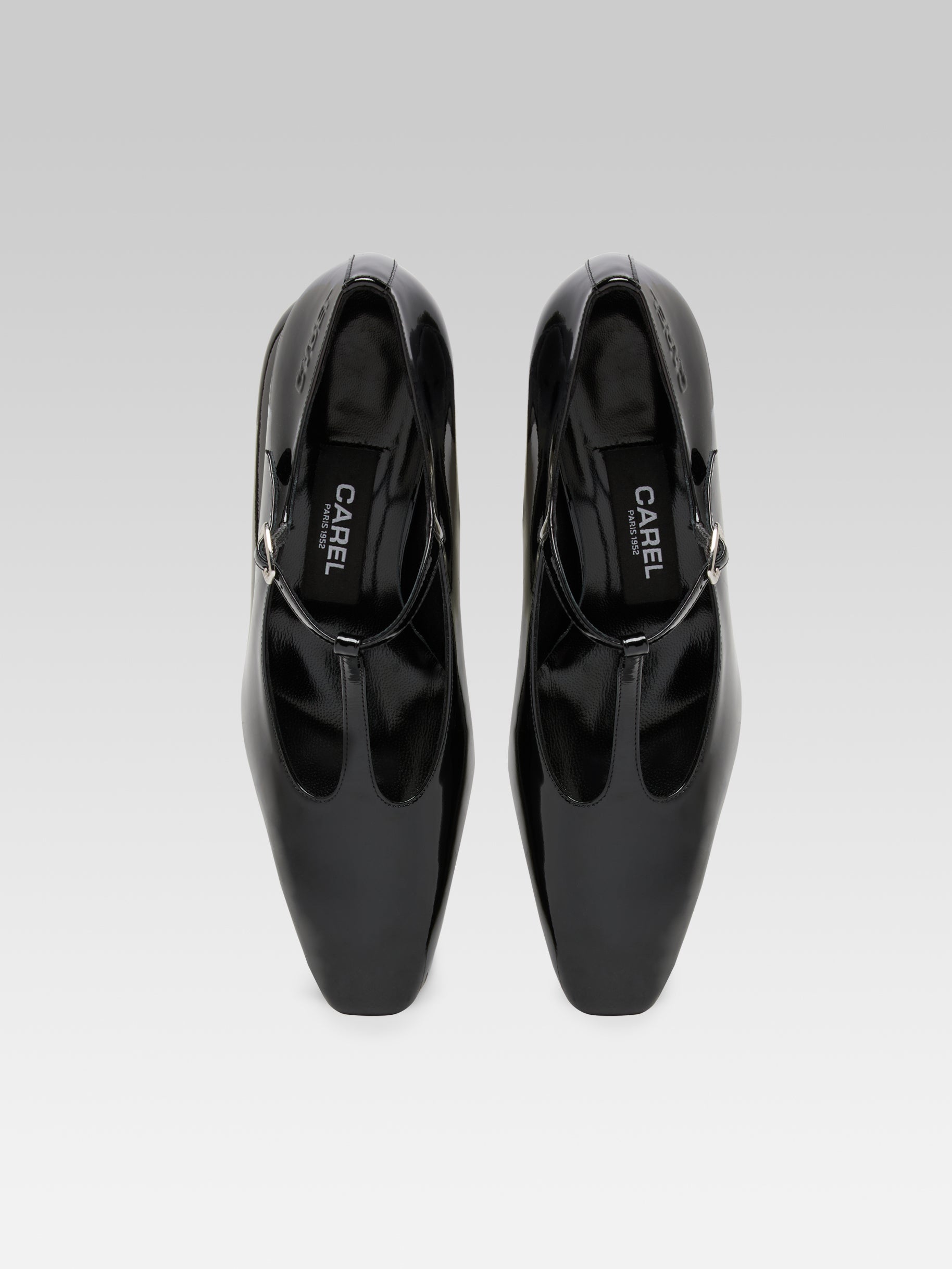 Francesca - Black patent leather pumps - Image number 4