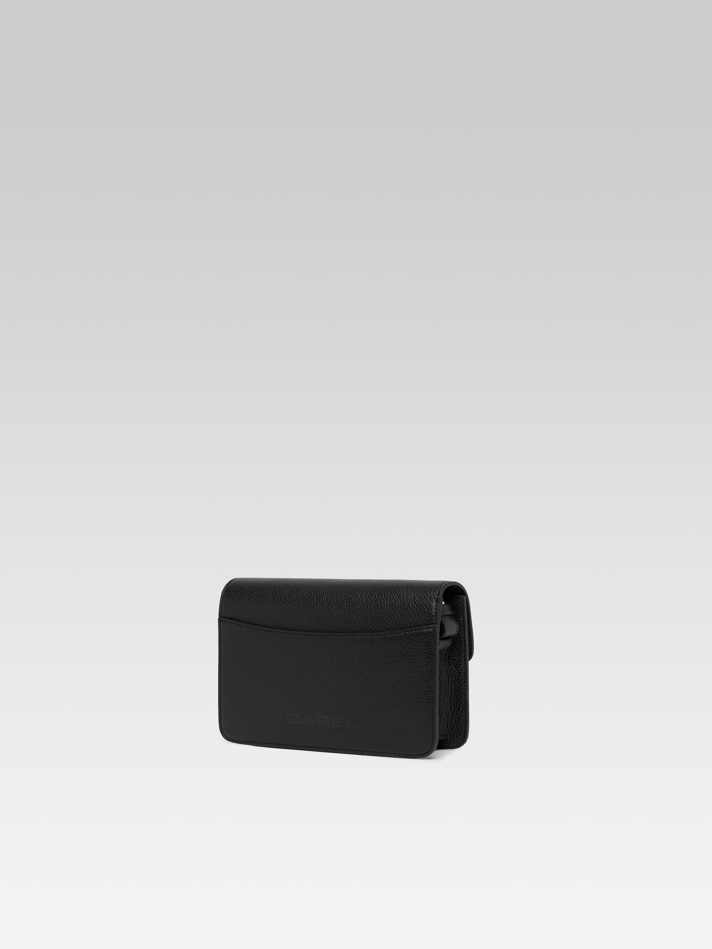 Mabillon - Black grained leather bag
