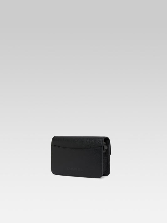Mabillon - Black grained leather bag - Image number 4
