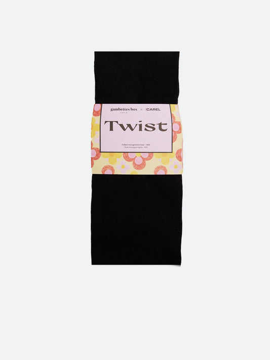 Tights - black Carel monogram - Image number 2