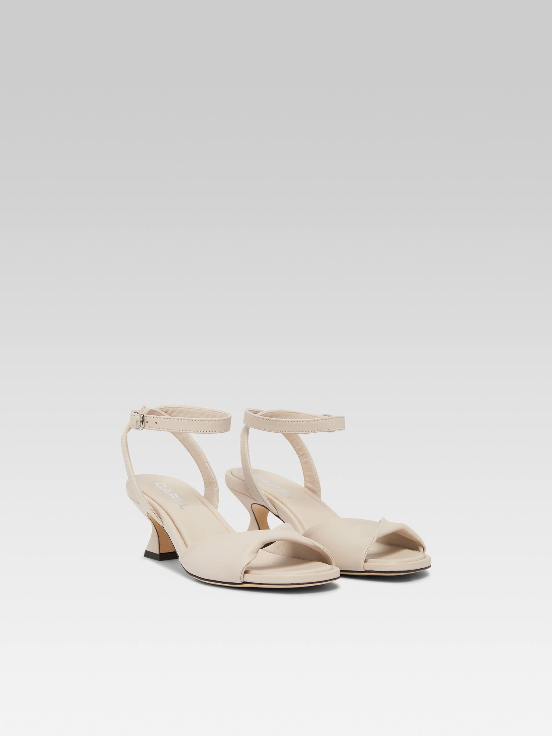 Arielle - Sandales cuir ivoire - Image numéro 3