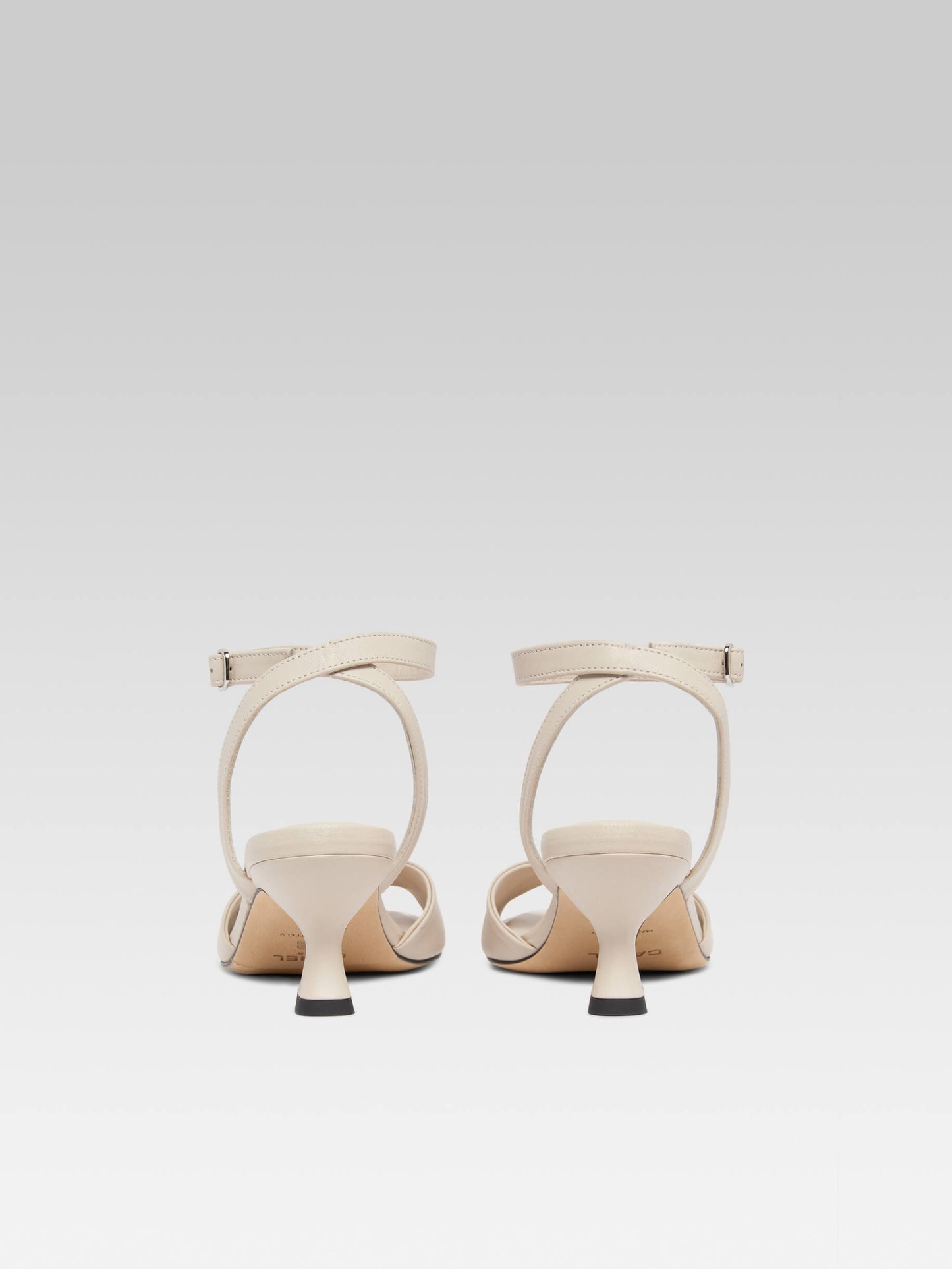 Arielle - Sandales cuir ivoire