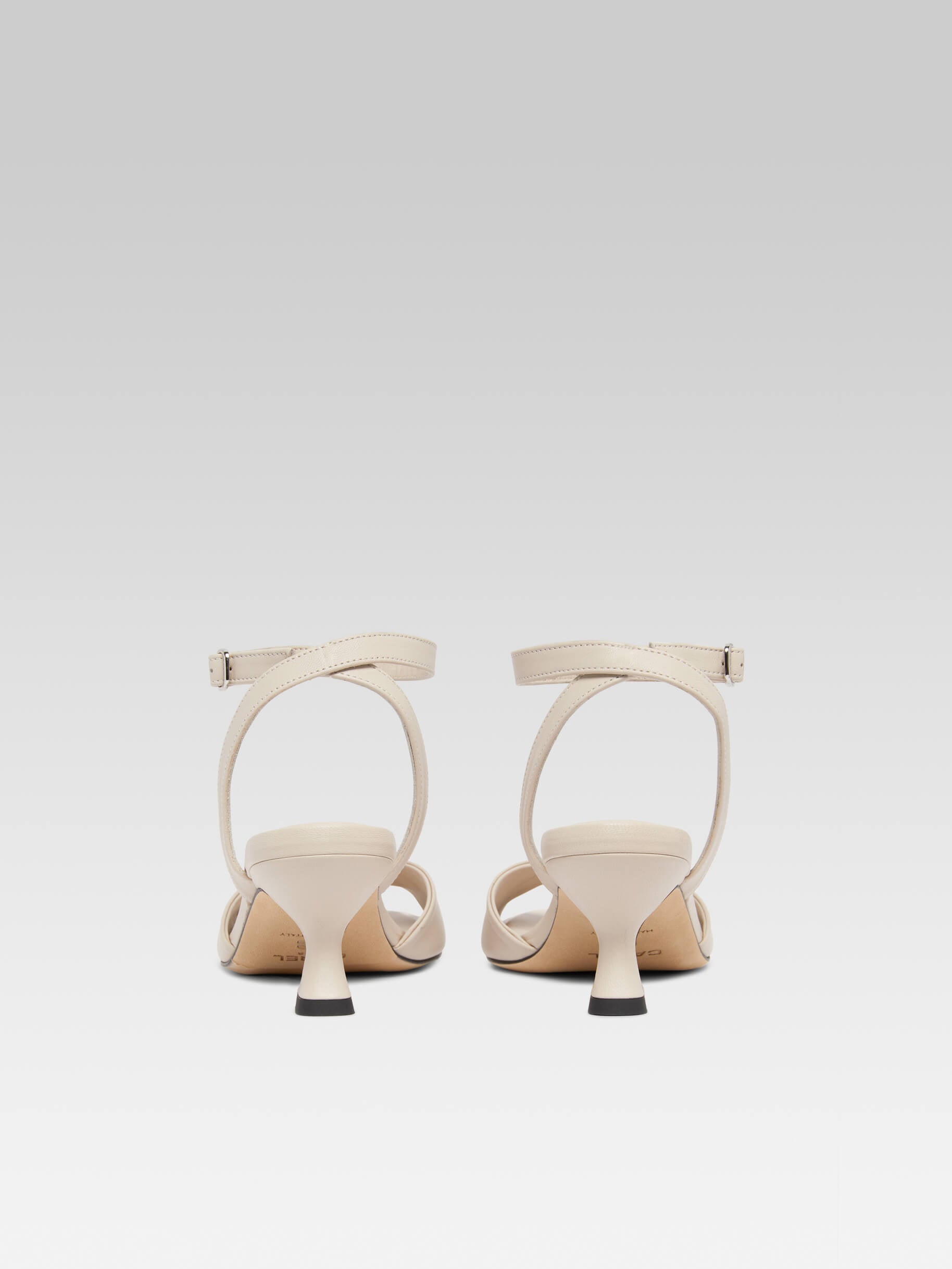 Arielle - Sandales cuir ivoire - Image numéro 5