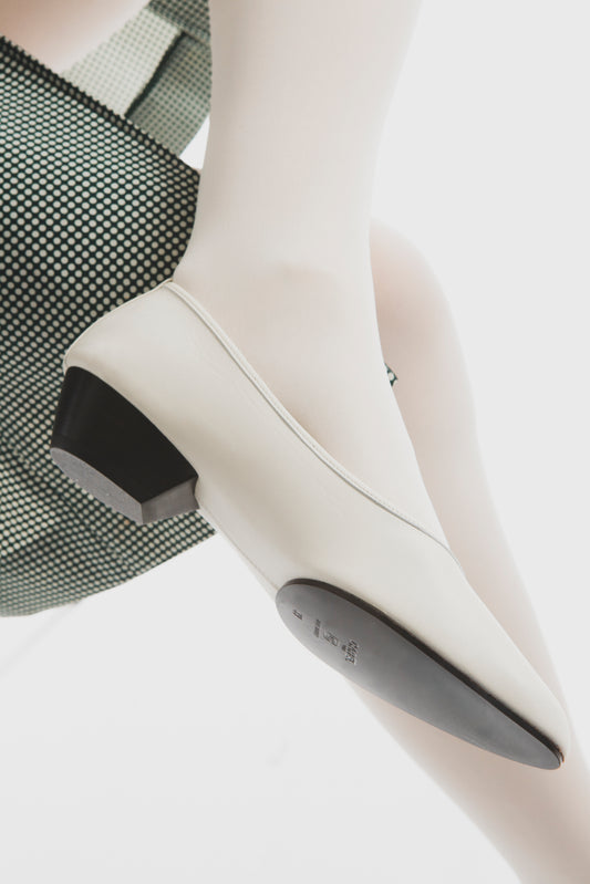 Carlotta - Ballerines cuir ivoire - Image numéro 7