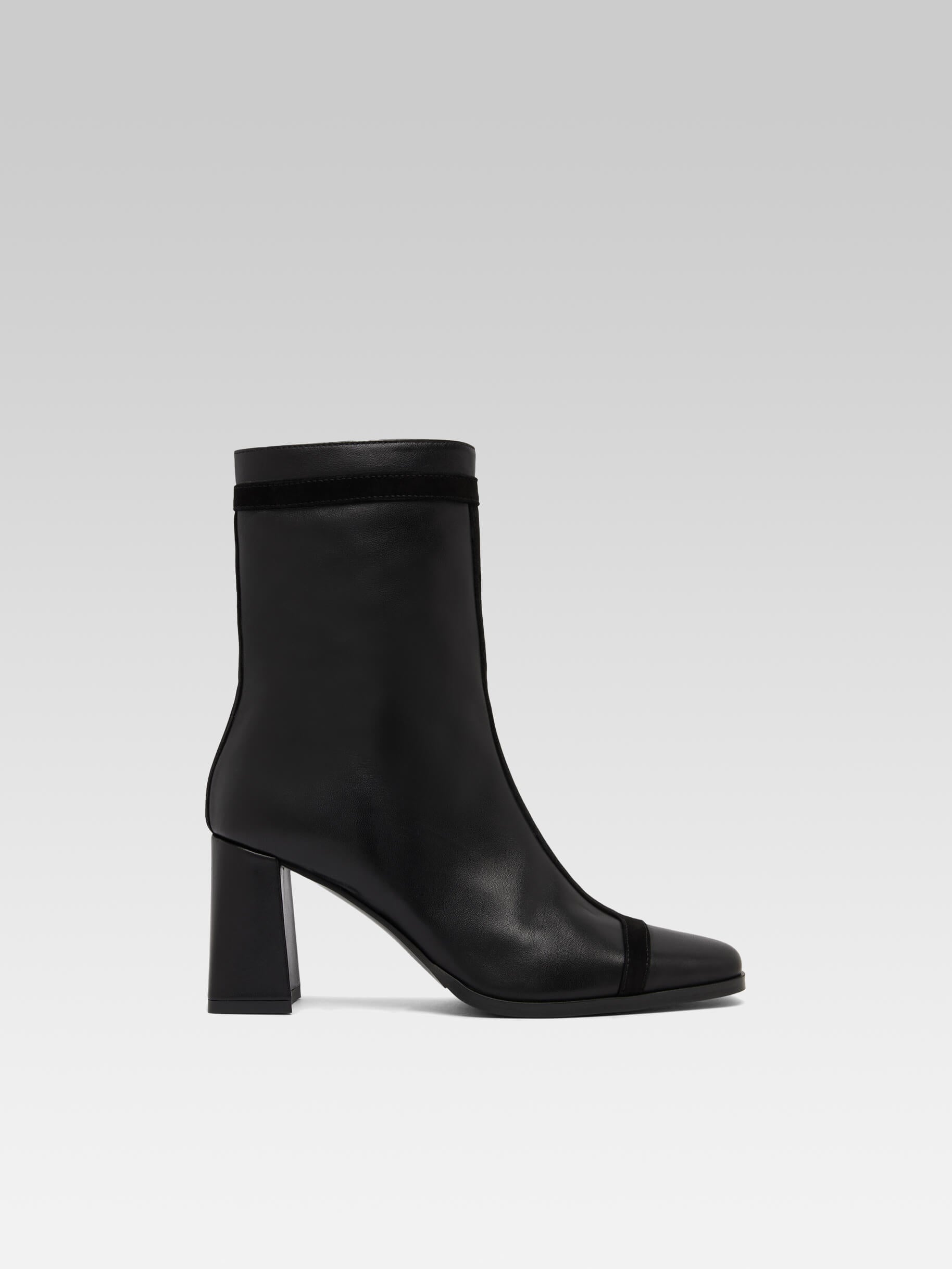 ショートブーツ・ブーティ CAREL Donna Boots - Carel - Patent Leather - Khaki/black Donna Ankle Boots - Carel - Patent Leather - Brown/Black