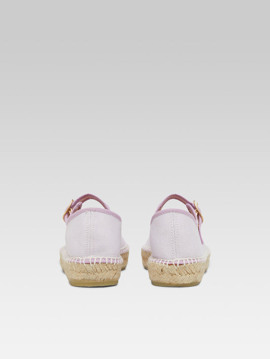 Colza - Espadrilles babies toile lilas - Image numéro 7