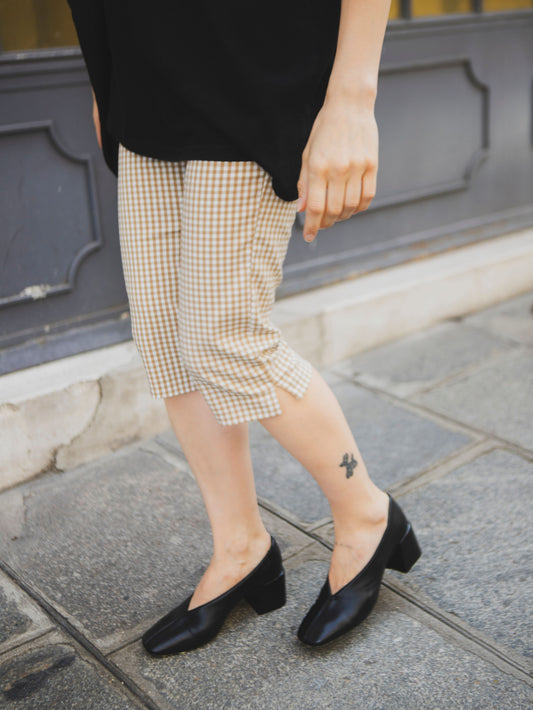 Giulia - Ballerines cuir verni noir - Image numéro 1