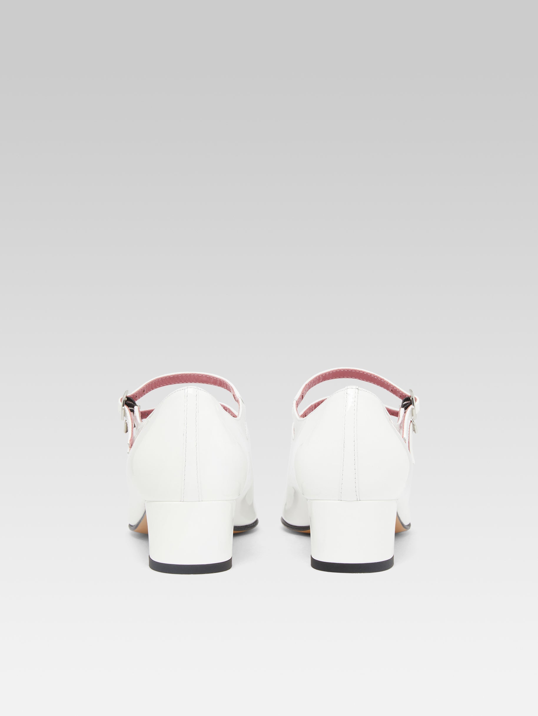Kina - White patent leather Mary Janes pumps - Image number 7