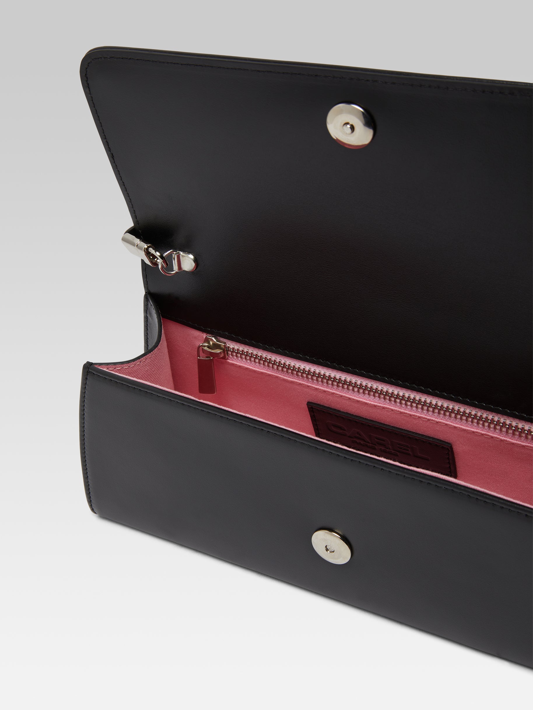 Madeleine - Sac épaule cuir noir - Image numéro 2