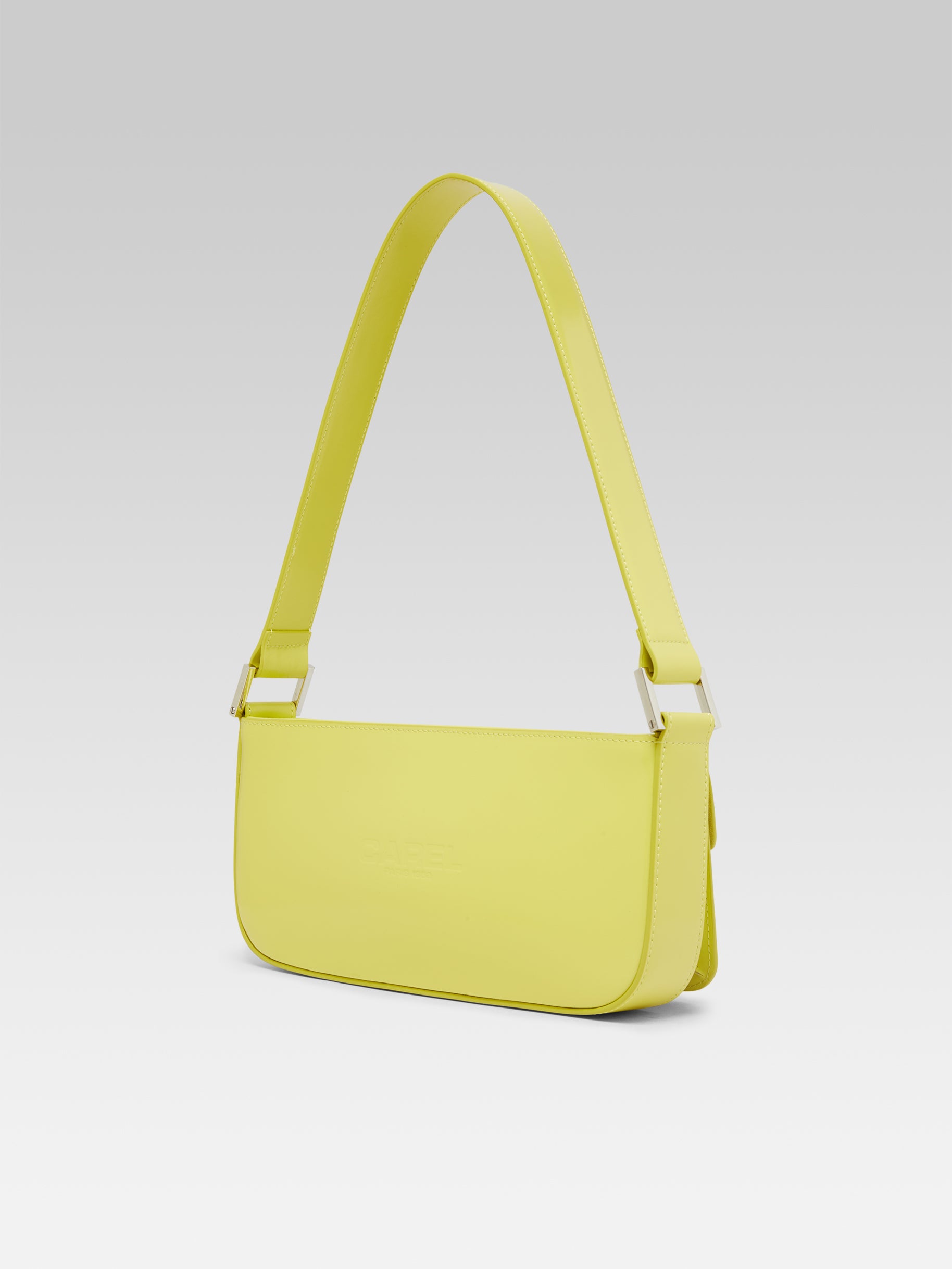 Mimi - Lime green glossy leather bag - Image number 6
