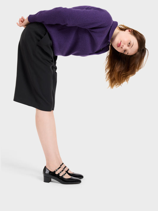 Kina - Black patent leather Mary Janes pumps - Image number 8