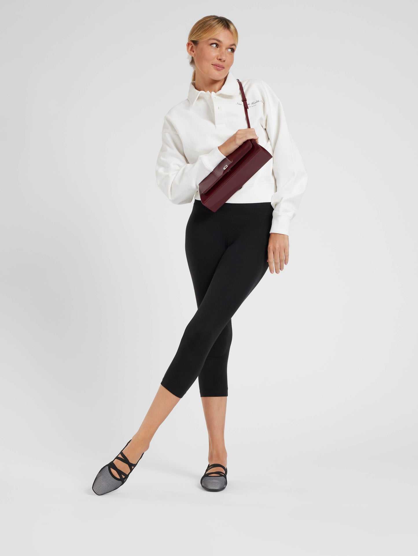Tutu - Ballerines stretch optique noir et blanc