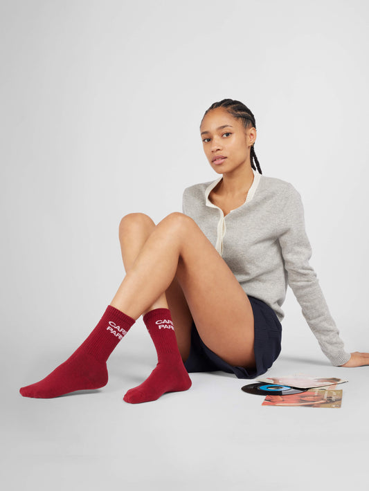 Nana - Chaussettes rouges Carel Paris - Image numéro 3
